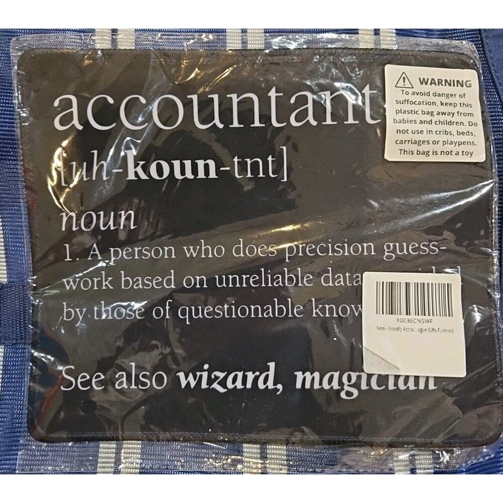 Accountant Definition Mouse Pad